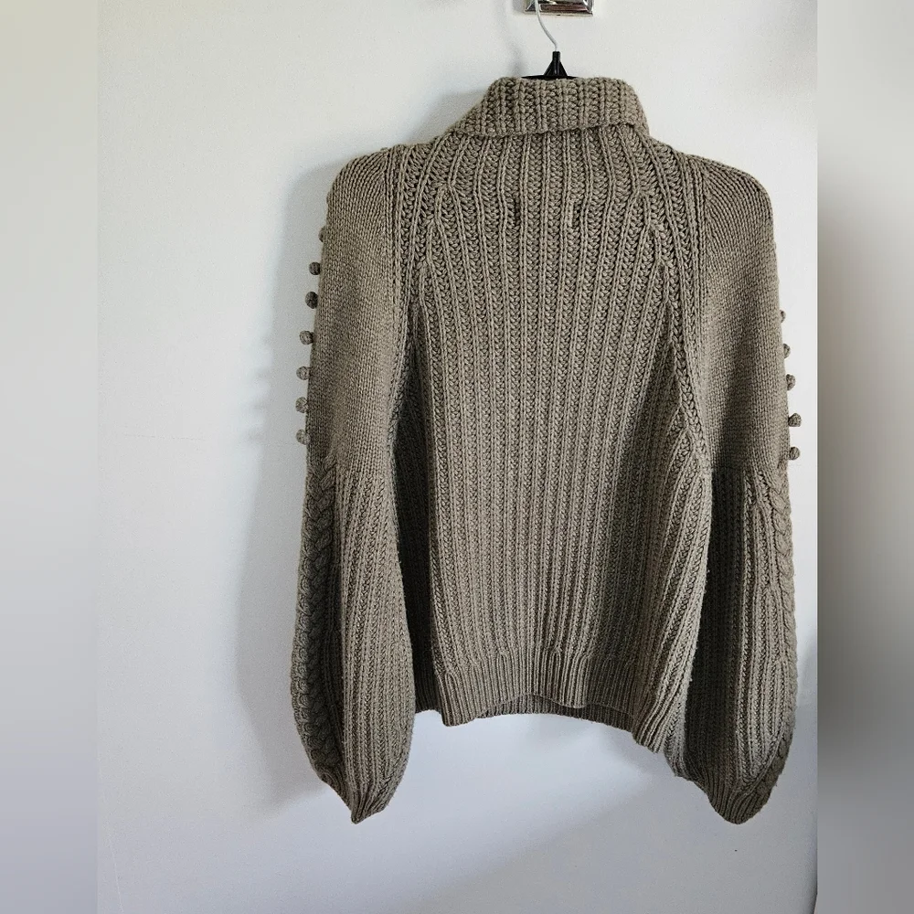 Jolslin Studio Gemma Merino Wool Blend Turtleneck Sweater Australian Designer